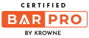 Certified Bar Pro by Krowne